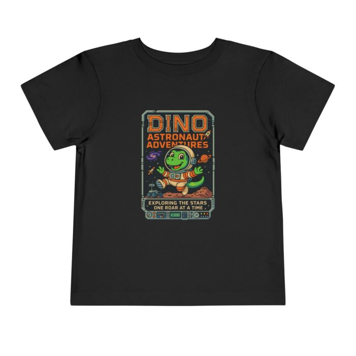 Dino Astronaut Toddler Tee  - Explore the Stars in Style!