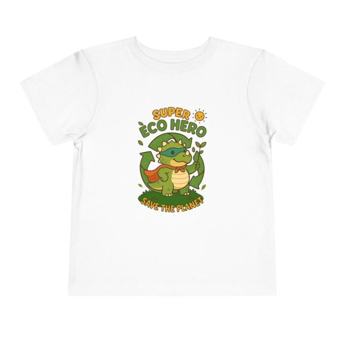Eco Hero Toddler Tee, Kids T-Shirt, Superhero Shirt, Green Living Gift, Earth Day Outfit, Nature Lover Clothing
